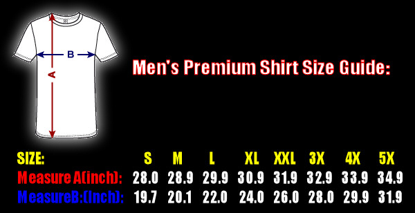 men shirt sizes?
